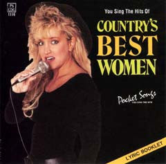 PSG-1116 Country's Best Women - Seattle Karaoke - Pocket Songs - English - CDG