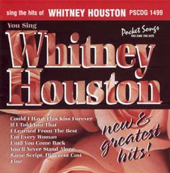 PSG-1499 Whitney Houston - Seattle Karaoke - Pocket Songs - English - CDG